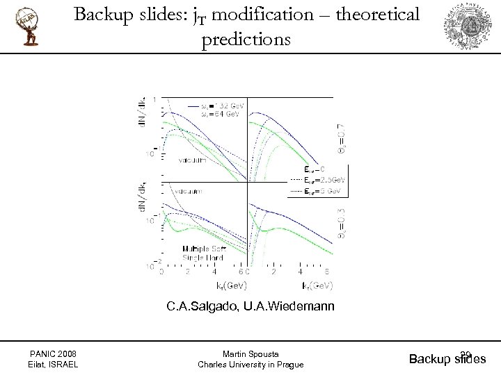 Backup slides: j. T modification – theoretical predictions C. A. Salgado, U. A. Wiedemann