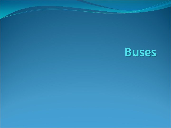 Buses 