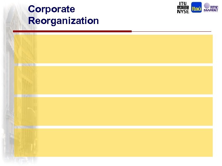 Corporate Reorganization 
