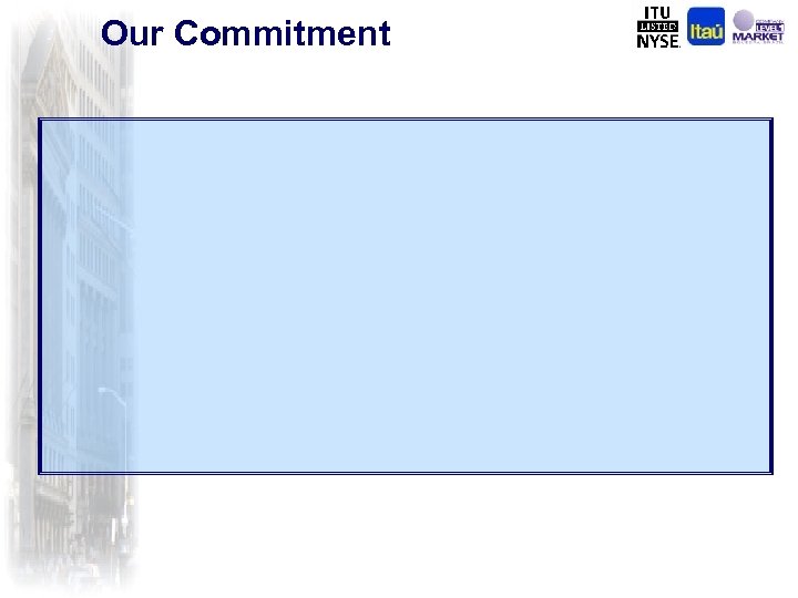 Our Commitment 