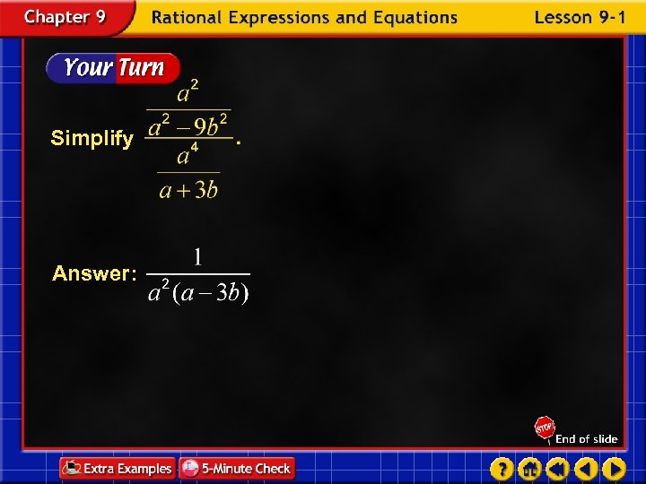 Simplify Answer: 