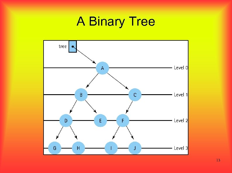 A Binary Tree 13 
