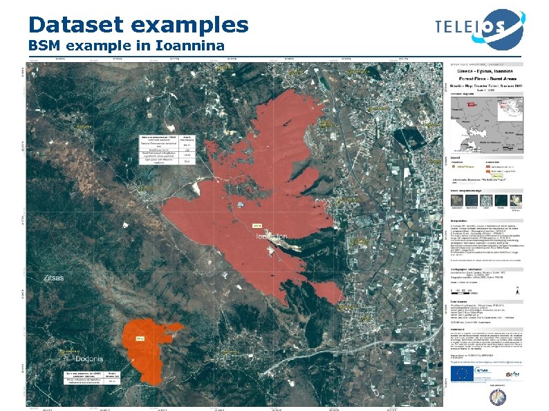 Dataset examples BSM example in Ioannina 