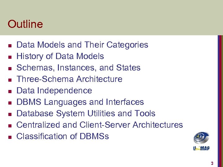 Outline n n n n n Data Models and Their Categories History of Data
