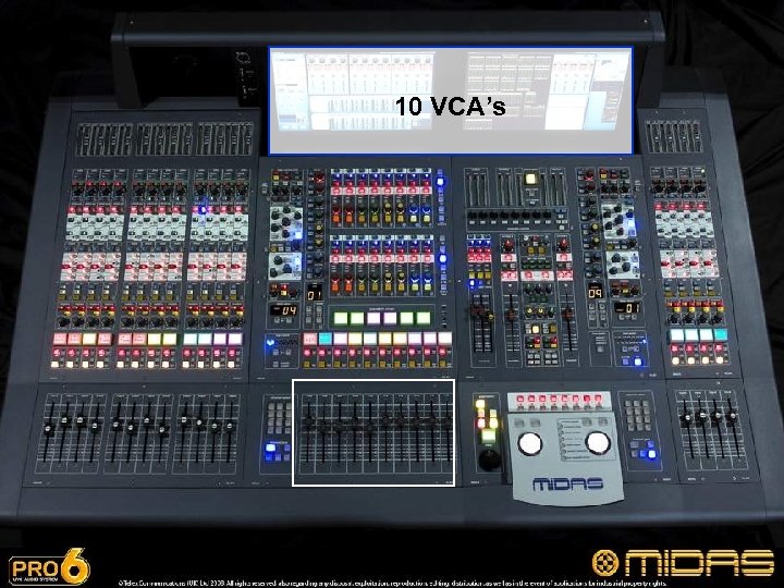 10 VCA’s 