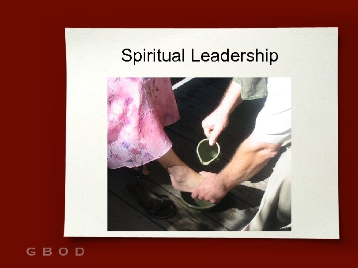 Spiritual Leadership 