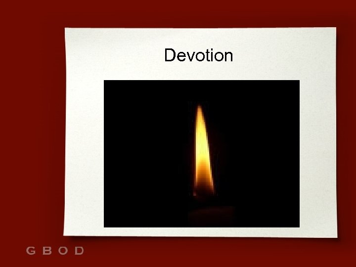 Devotion 