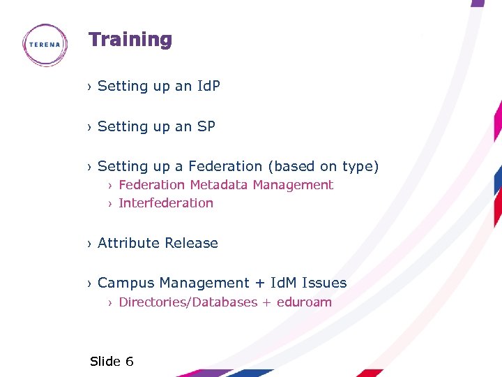 Training › Setting up an Id. P › Setting up an SP › Setting