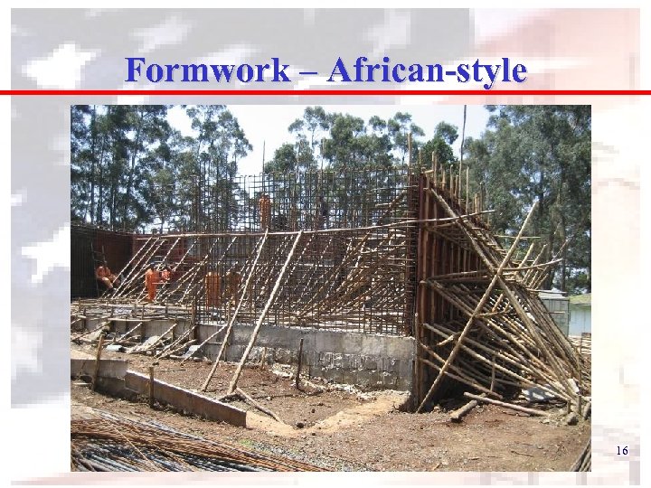 Formwork – African-style 16 