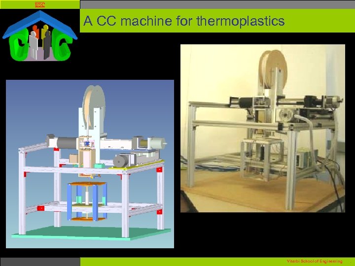 USC A CC machine for thermoplastics Viterbi School of Engineering . 