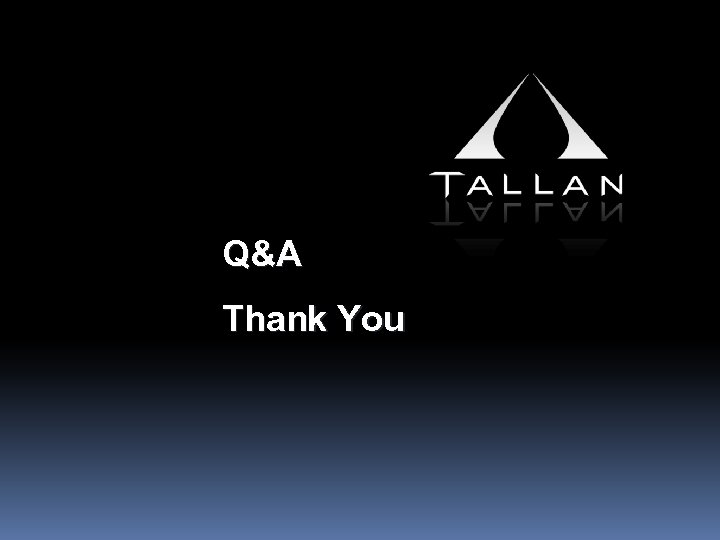 Q&A Thank You 