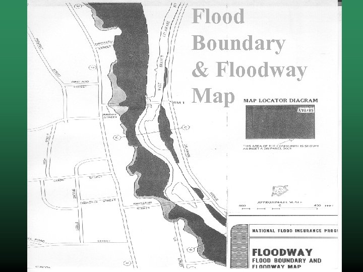 Flood Boundary & Floodway Map 