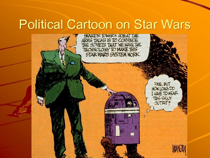 Political Cartoon on Star Wars 