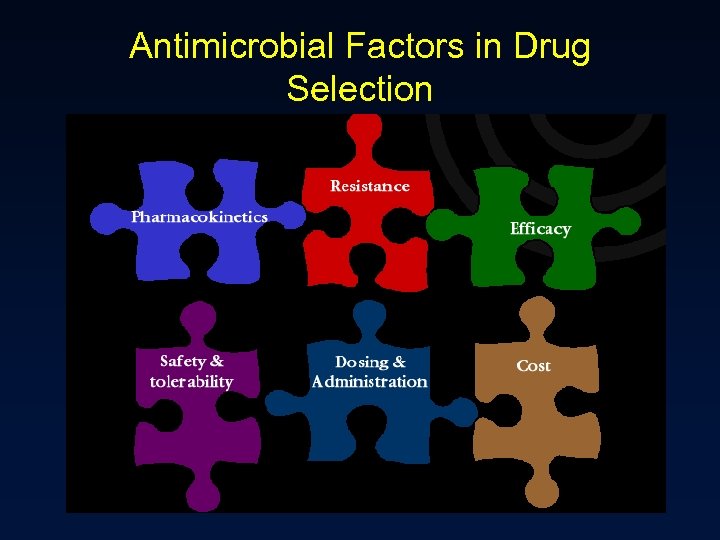 Antimicrobial Factors in Drug Selection 