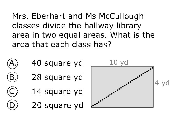 Mrs. Eberhart and Ms Mc. Cullough classes divide the hallway library area in two