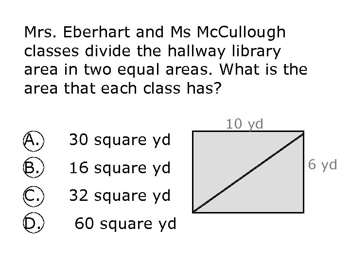 Mrs. Eberhart and Ms Mc. Cullough classes divide the hallway library area in two