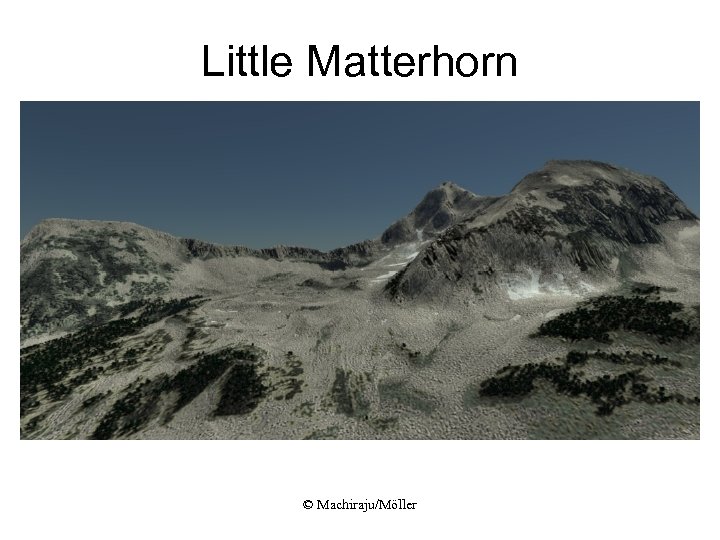 Little Matterhorn © Machiraju/Möller 