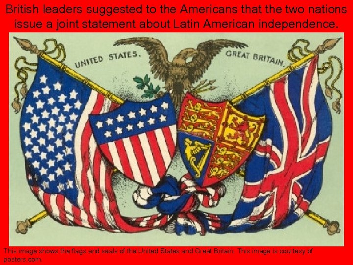 British leaders suggested to the Americans that the two nations issue a joint statement