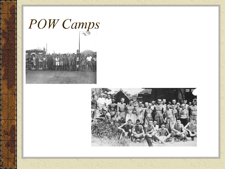 POW Camps 