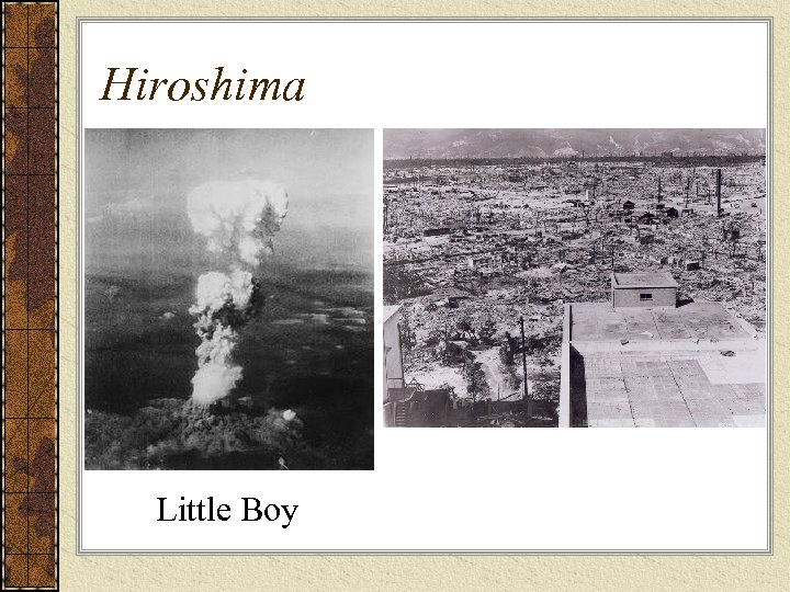 Hiroshima Little Boy 