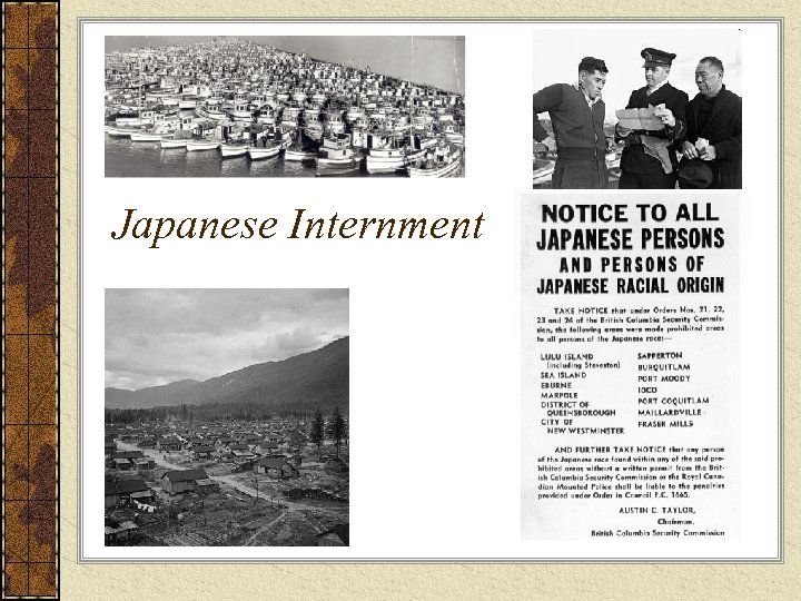 Japanese Internment 