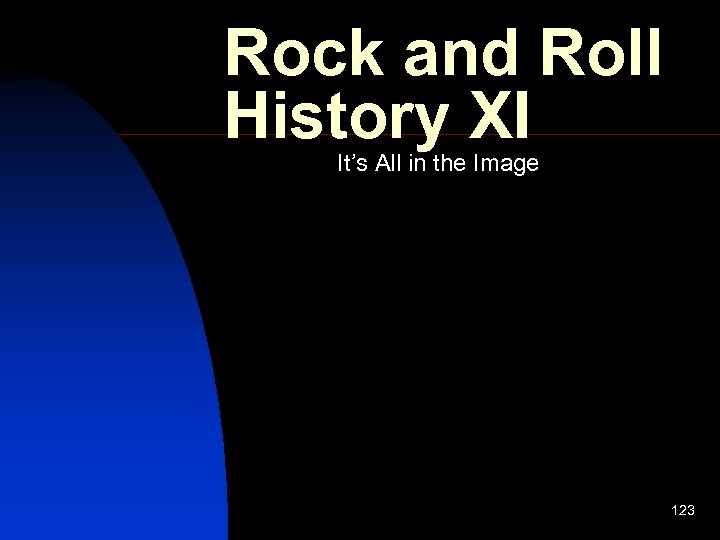 Rock and Roll History XI It’s All in the Image 123 