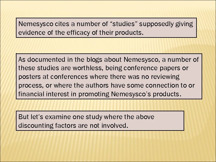 Nemesysco cites a number of “studies” supposedly giving evidence of the efficacy of their