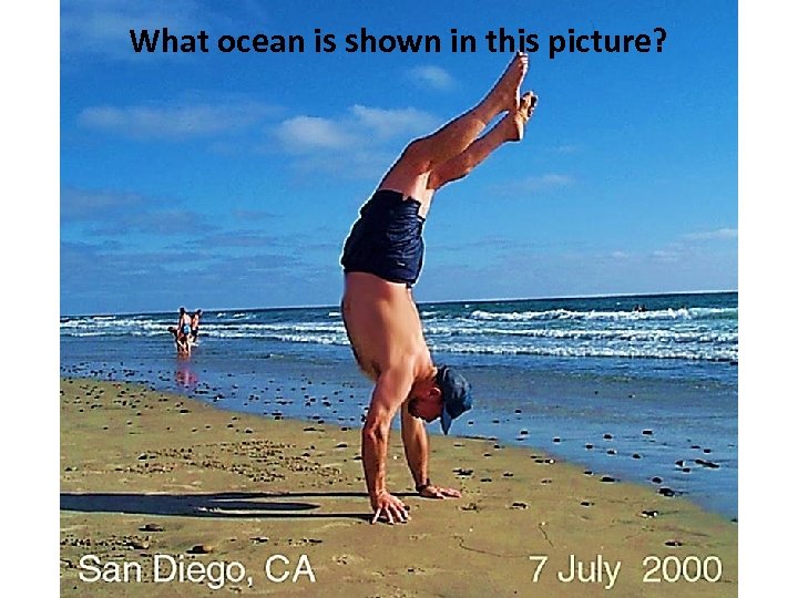 What ocean is shown in this picture? 