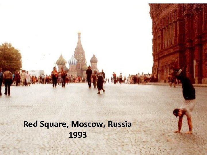 Red Square, Moscow, Russia 1993 