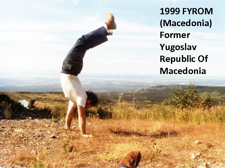 1999 FYROM (Macedonia) Former Yugoslav Republic Of Macedonia 