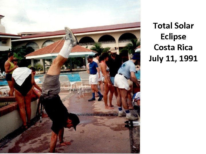 Total Solar Eclipse Costa Rica July 11, 1991 
