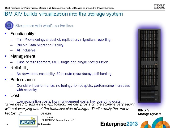 Best Practices for Performance, Design and Troubleshooting IBM Storage connected to Power Systems IBM