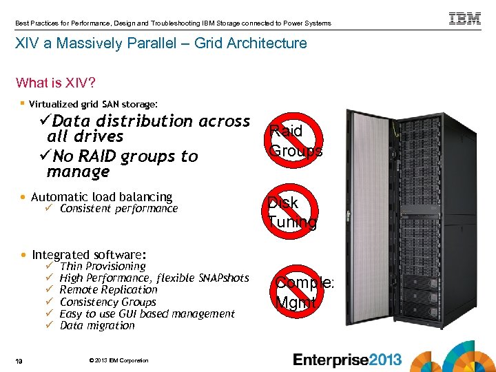 IBM XIV Grid Storage Standard Features Best Practices for Performance, Design and Troubleshooting IBM