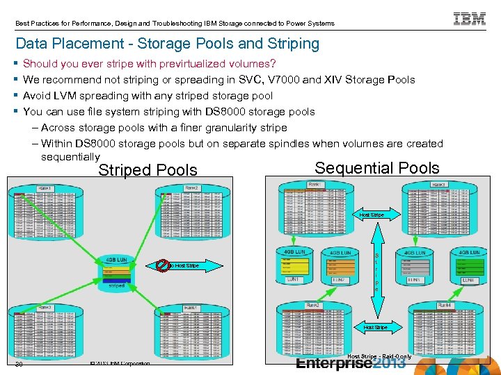 Best Practices for Performance, Design and Troubleshooting IBM Storage connected to Power Systems Data