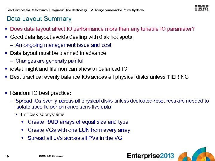 Best Practices for Performance, Design and Troubleshooting IBM Storage connected to Power Systems Data