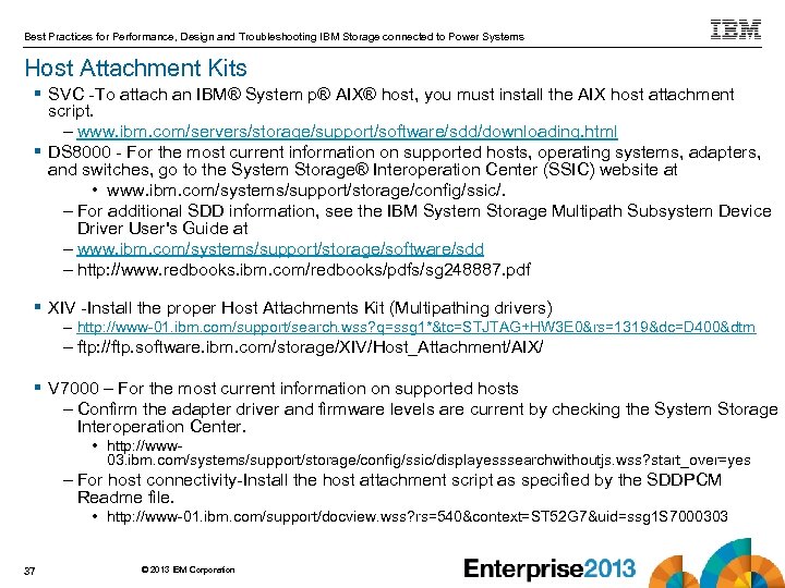 Best Practices for Performance, Design and Troubleshooting IBM Storage connected to Power Systems Host