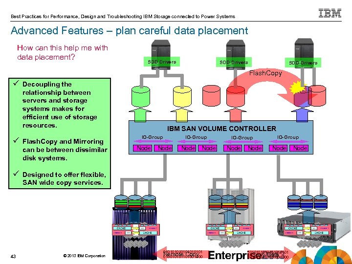 Best Practices for Performance, Design and Troubleshooting IBM Storage connected to Power Systems Advanced