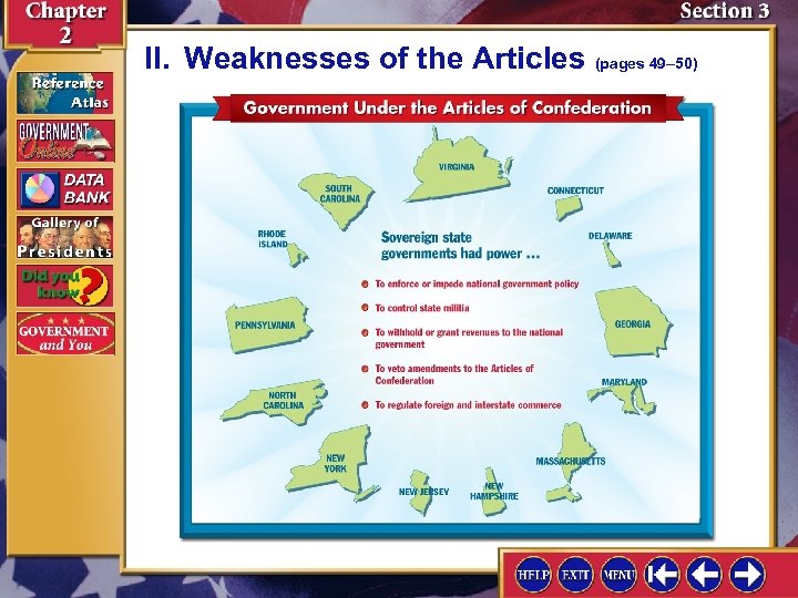 II. Weaknesses of the Articles (pages 49– 50) 