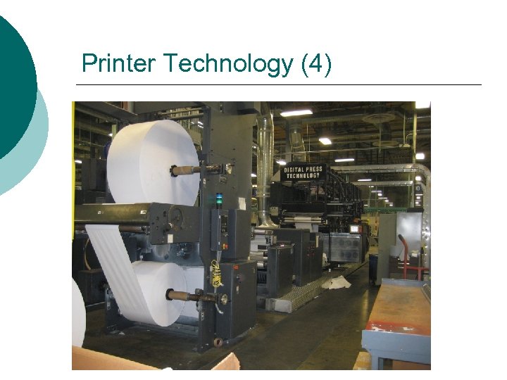 Printer Technology (4) 