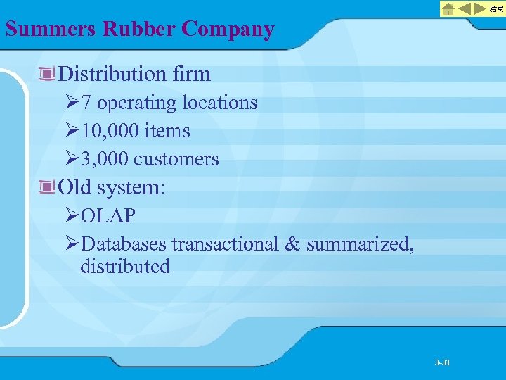 結束 Summers Rubber Company Distribution firm Ø 7 operating locations Ø 10, 000 items
