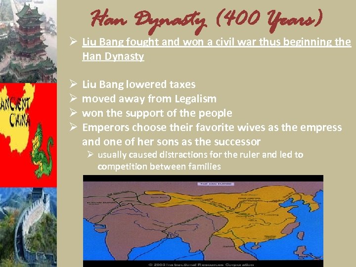 Ancient China Han Emperors In China Chapter