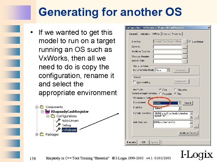 Generating for another OS • If we wanted to get this model to run