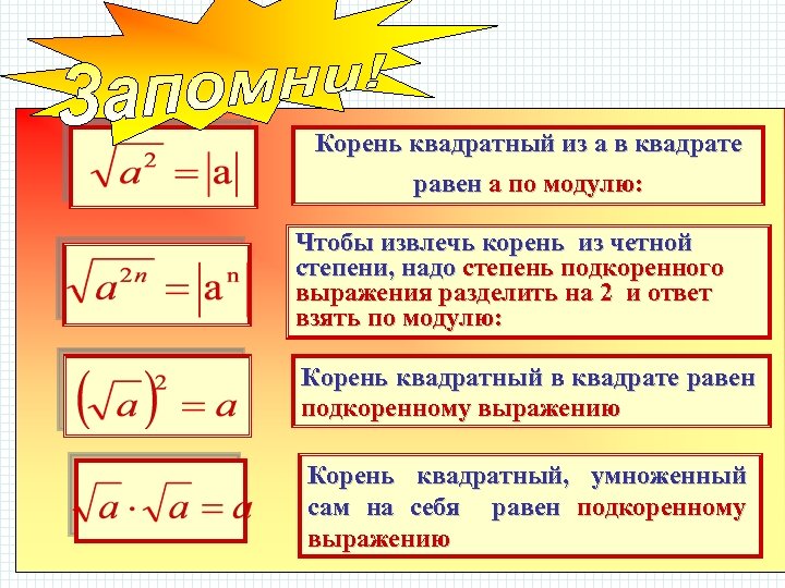 Множитель подкоренное выражение