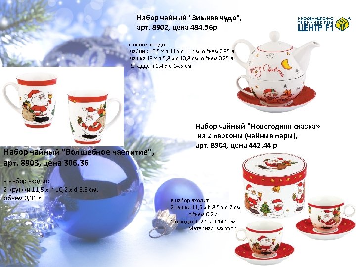 Набор чайный 