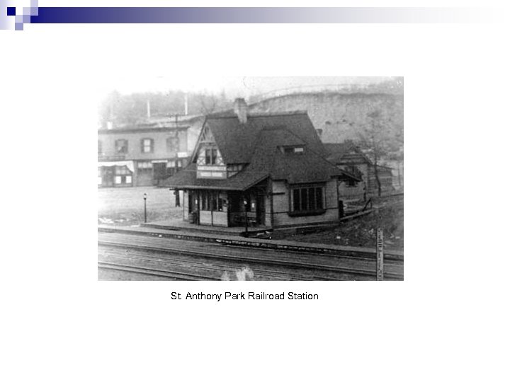 St. Anthony Park Railroad Station 