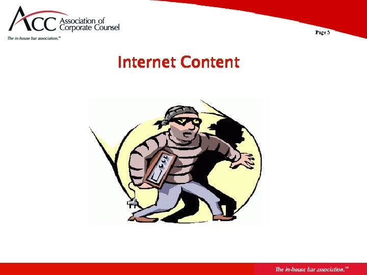 Page 5 Internet Content 