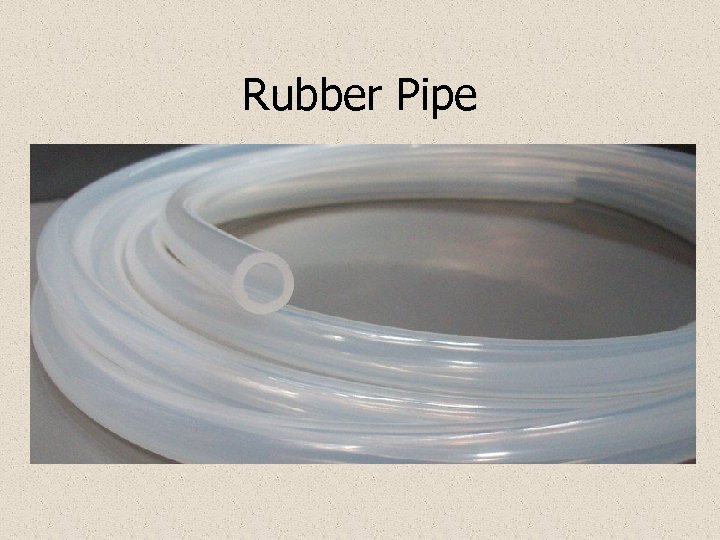 Rubber Pipe 