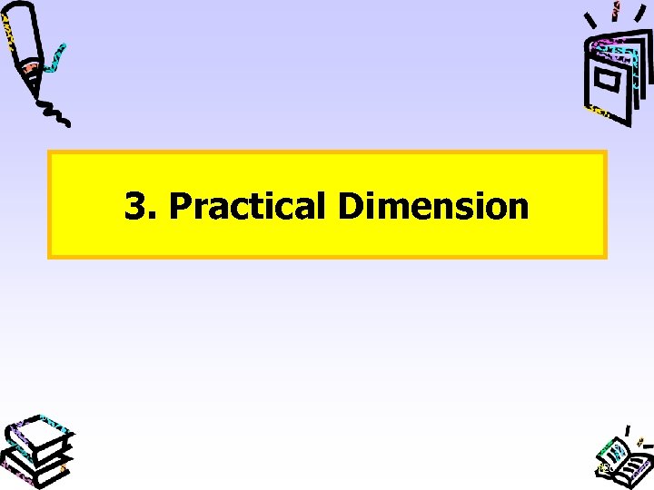 3. Practical Dimension 26 