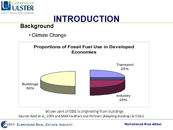 INTRODUCTION Background • Climate Change • • CO 2 Concentration 18% increase in CO