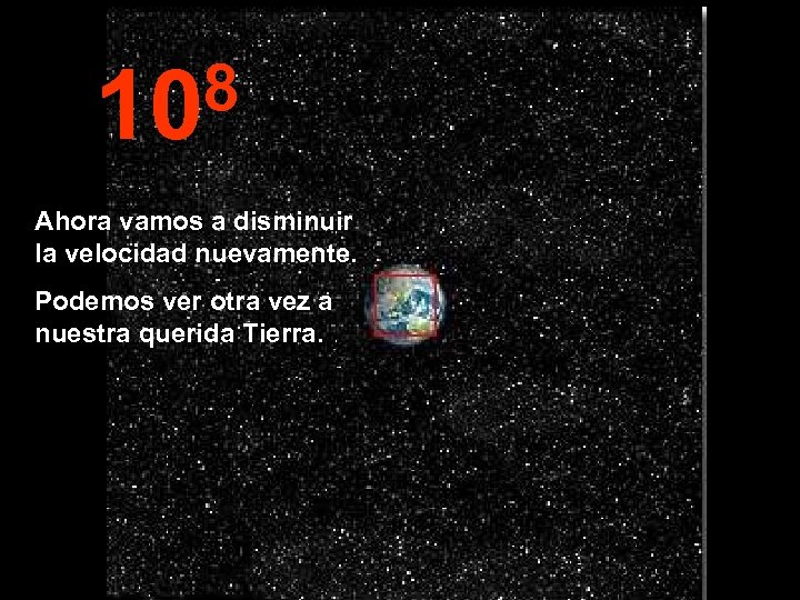8 10 Ahora vamos a disminuir la velocidad nuevamente. Podemos ver otra vez a